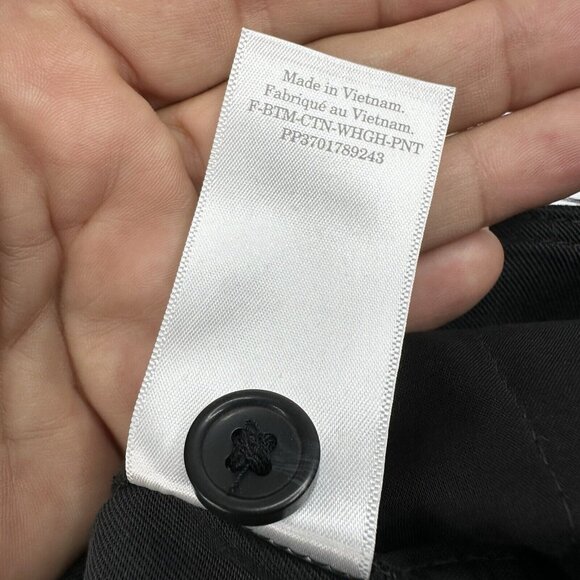 Everlane Women's NWT‎ Black The Way-High Drape Minimalist Pant 16/W37/L31.5 - Picture 8 of 13